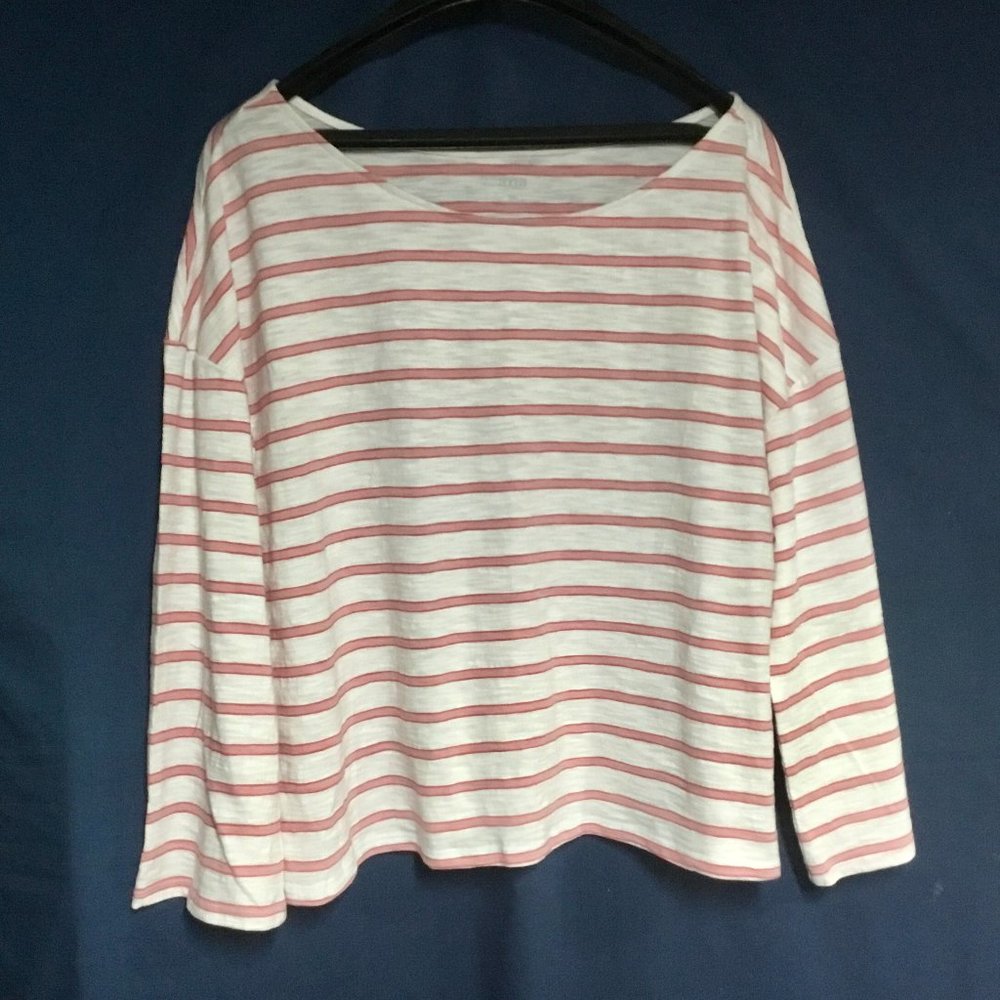 NEW-Pink Stripe Top by a.n.a - Sz XXL